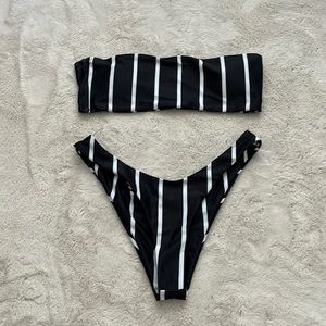 SHEIN Stripe Bikini Set